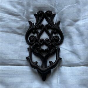 Vintage cast-iron door knocker